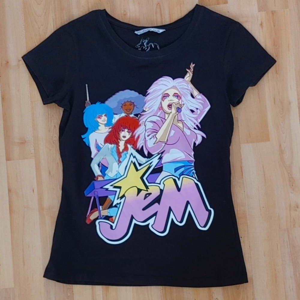 JEM Black Graphic Tee